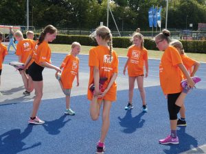 Mary-Poppins-Grundschule, ISTAF 2016, Platz 1 und 3 bei der 16 x 50m Staffel
