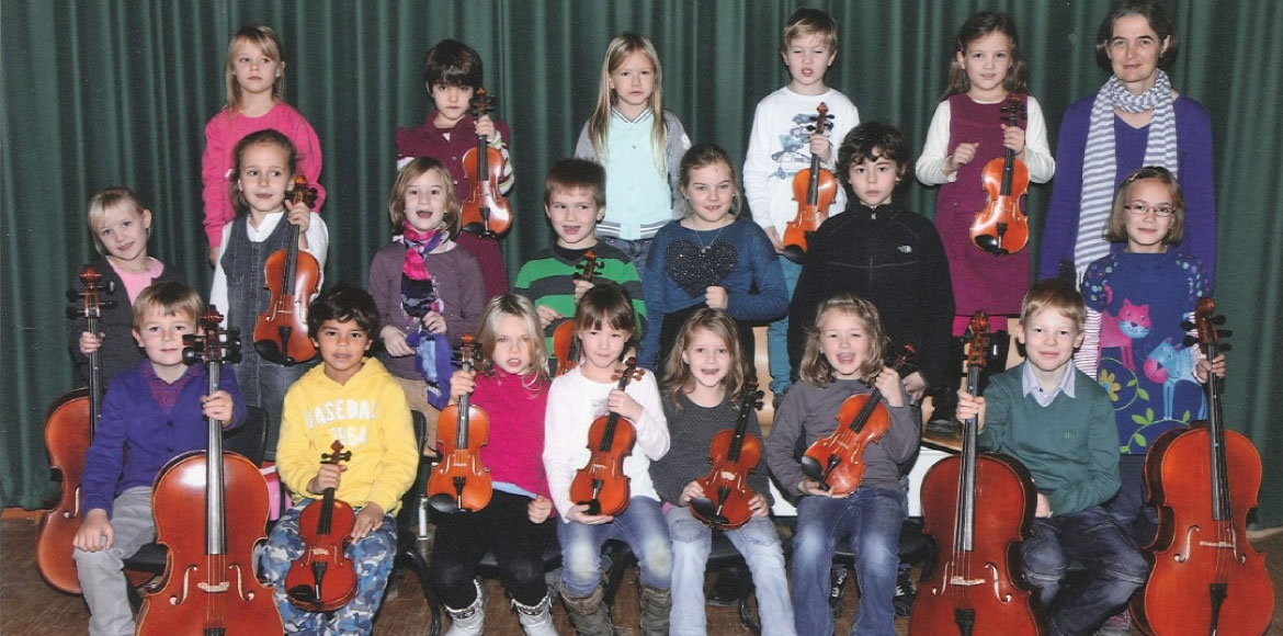 Die Streicherklasse der Mary-Poppins-Grundschule
