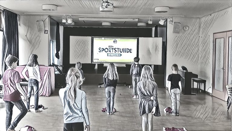 ALBAs tägliche Sportstunde in der Notbetreuung