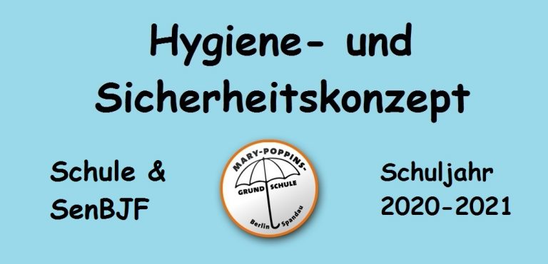 Musterhygieneplan Corona der SenBJF – Gültig ab 15.03.2021