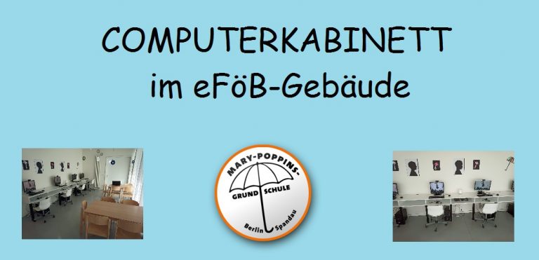 Neues Computerkabinett im eFöB-Gebäude