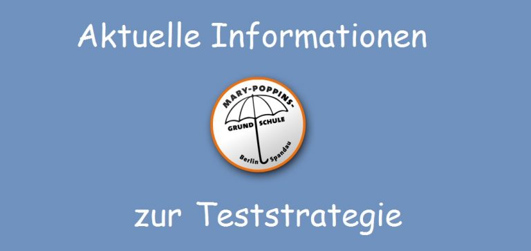 Aktuelle Informationen zur Teststrategie