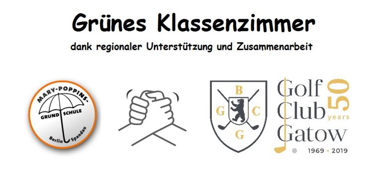 Grünes Klassenzimmer im Schulgarten