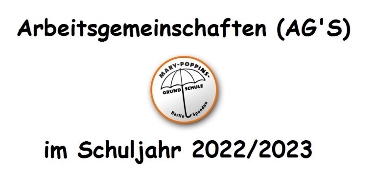 Informationen zum AG-Angebot