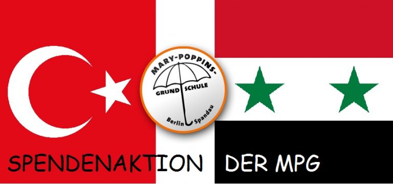 Spendenaktion für die Türkei und Syrien