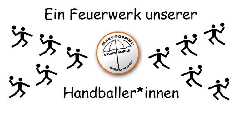 Ein Feuerwerk der Handballer*innen unsere Schule