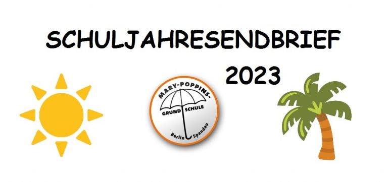 Schuljahresendbrief 2023