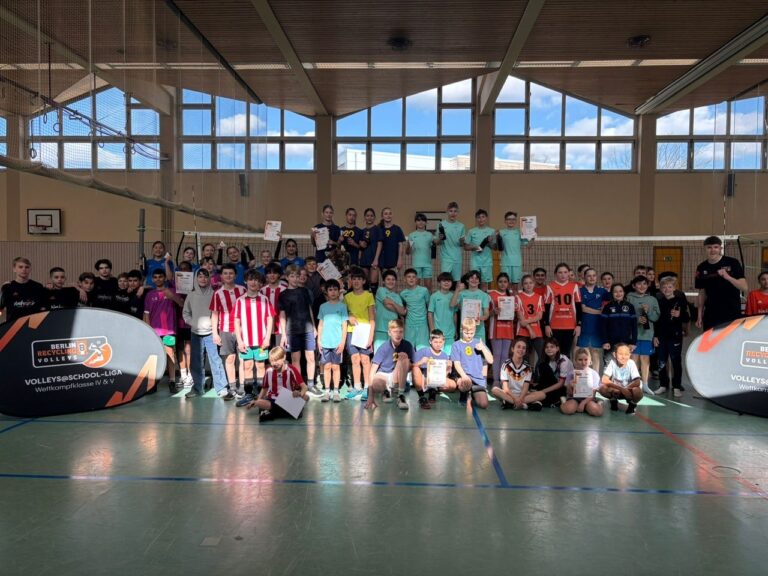 Volleyball-Team mit großem Erfolg